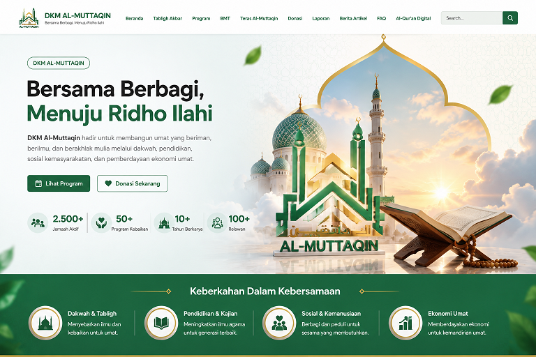 Web DKM Al-Muttaqin