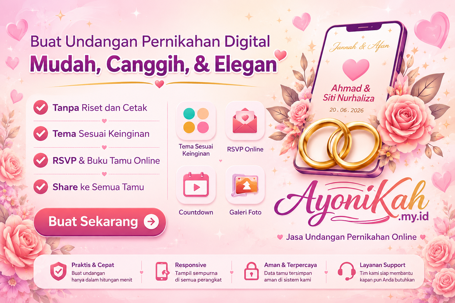 AyoNikah.my.id – Jasa Undangan Pernikahan Digital